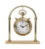 Archway Timepiece Gold Aluminium Table clock