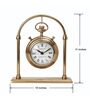 Archway Timepiece Gold Aluminium Table clock