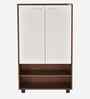 Ardor 2 Door Shoe Cabinet In Legno Oak Finish