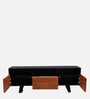 Arduous Solid Wood TV Console In Brown Colour
