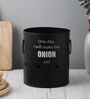 Ardura Black Metal Onion Container with Holes