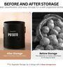 Ardura Black Metal Potato Container with Holes