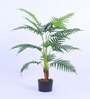 Artificial Areca Palm Plant with Black Pot