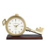 Areios Table Clock In Gold