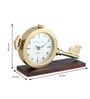 Areios Table Clock In Gold