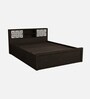 Arena Queen Size Bed in Dark Wenge Colour With Storage
