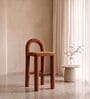 Arevex Arch Bar Stool In Orange Terracotta Colour