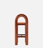 Arevex Arch Bar Stool In Orange Terracotta Colour