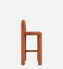 Arevex Arch Bar Stool In Orange Terracotta Colour