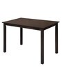 Argo 4 Seater Dining Table in Wenge Finish