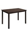 Argo 4 Seater Dining Table in Wenge Finish