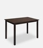Argo 4 Seater Dining Table in Wenge Finish