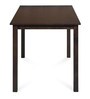 Argo 4 Seater Dining Table in Wenge Finish