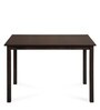 Argo 4 Seater Dining Table in Wenge Finish