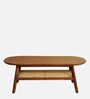 Arhus Sheesham Wood Coffee Table In Teak Finish