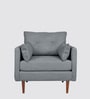 Ariahana Fabric Arm Chair in Grey Colour