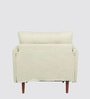 Ariahana Fabric Arm Chair in Light Green Colour