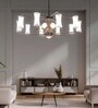 Arial 120W | 92 Cm | Google & Alexa | Height Adjustable | 3 Light Mode | Modern LED Ceiling Chandelier for Living Room, Dining, Bedroom, Hall, Kitchen, Office,Luxury Decorative Lighting