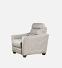 Ariana Fabric 1 Seater Motorized Recliner in Grey Colour with USB Port