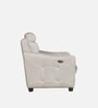 Ariana Fabric 3 Seater Motorized Recliner in Grey Colour  with USB Port