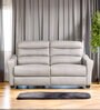 Ariana Fabric 3 Seater Motorized Recliner in Grey Colour  with USB Port