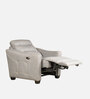 Ariana Fabric 1 Seater Motorized Recliner in Grey Colour with USB Port