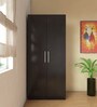 Ariana 2 Door Wardrobe in Antique Ebony Finish