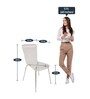 Arianne Transparent Cafe Chair