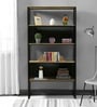 Ariella Solid Wood Book Shelve In Natural Finish