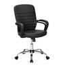 Aries Mid Back Executive Chair in Black Colour