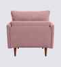 Arihana Boucle Fabric Accent Chair In Blue Colour