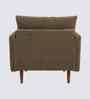 Arihana Boucle Fabric Accent Chair In Blue Colour