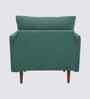 Arihana Boucle Fabric Accent Chair In Blue Colour