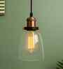 Arikara Transparent Glass Hanging Light