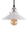 Ario White Metal Hanging Light