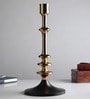 Aristea Gold Candle Holder Large