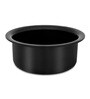 Hard Anodized Tope, Dia-26 Cm, 3mm, 5 Ltr,   Black