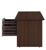 Aristo Office Table in Walnut finish