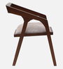 Aristo Teak Wood Arm Chair In Brown Finish (Set of 2)