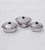 Stainless Steel Cookware- Set of 3