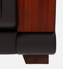 Aristocrat Advance Leatherette 1 Seater Sofa In Black Colour