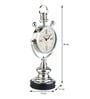 Aristotime Table Clock In Silver