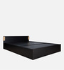 Arisu Queen Size Bed in Wenge Finish