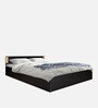 Arisu Queen Size Bed in Wenge Finish