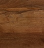Arivu Mango Wood Console Table In Walnut Finish