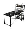 Arkane Multipurpose Table Study In All Black Finish