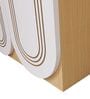 Arkane Shoe Rack In Albert Maple And White Finish