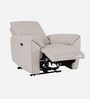 Arlington 1 Seater Beige Colour Motorized Recliner In Matte Finish Arlington 1 Seater Beige Colour Motorized Recliner In Matte Finish