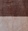 Brown Solid Polyester 300 GSM Double Bed Blanket