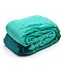 Green Polyester Solid Double Bed AC Room Blanket Arliss Gradation Collectionby @home